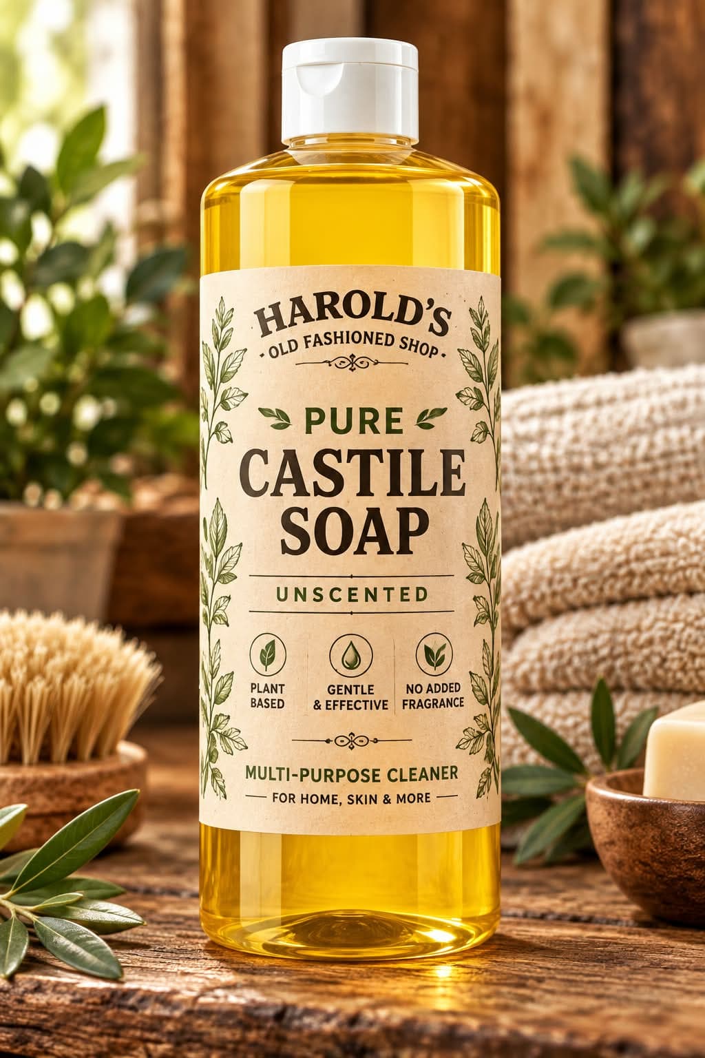 Pure Castile (Compare to Dr. Bronners) -32oz